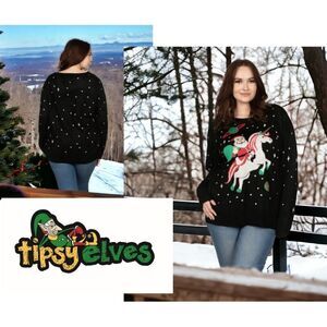 The tipsy elves sweater
